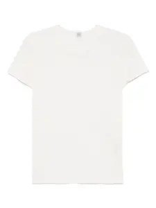 Шелковая футболка TOTEME, белый
