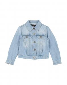 Джинсовая куртка для девочек Kids Dondup, синий