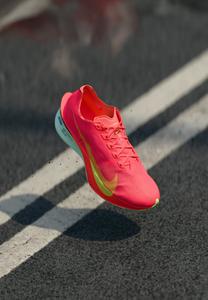 Кроссовки Nike Performance ZOOMX VAPORFLY NEXT% 4, Bright Crimson/Mint Foam/Cave Purple/Lime Blast/Red