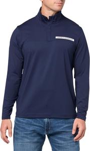 Under Armour мужская футболка 2 Green 1/4 Zip, (410) Midnight Navy/White
