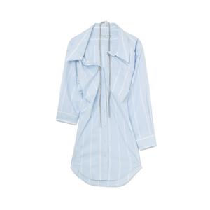 Женское платье с длинными рукавами Alexander Wang, синий