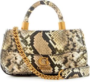 Женская сумка-мешок Nell Micro Mini Flap от GUESS, Natural Python