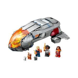 Конструктор Marvel, Космический корабль Капитана Марвел Hopti, 420 деталей, 76232 LEGO