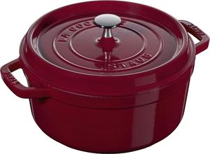 Форма для запекания Staub La Cocotte из эмалированного чугуна, круглая, 6,75 л, с крышкой с ручкой