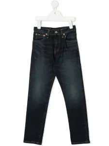 Джинсы кроя слим Polo Ralph Lauren Kids, синий