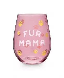 Бокал для вина без ножки Fur Mama Blush, pink