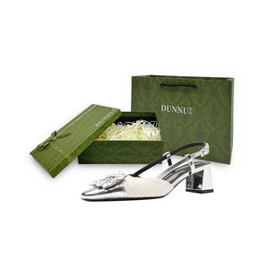 Туфли на высоком каблуке 4 см. Женские. Коробка в комплекте Dunnu, Black