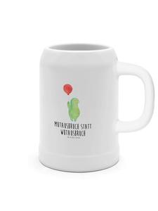 Пивная кружка с черепахой и надписью белого цвета Mr. & Mrs. Panda