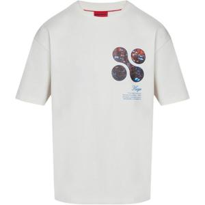 Футболка SS24 мужская белая HUGO BOSS