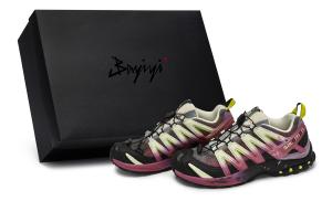 SALOMON Кроссовки для бега XA PRO 3D Abrasion Resistant Low top Unisex Black Pink