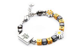 Guuka Браслет из алюминиевого сплава унисекс серебристый