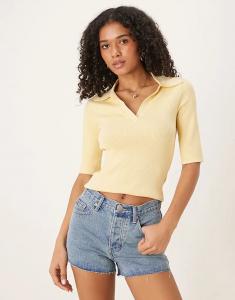 Гламурные обрезанные шорты с потертостями в цвете «stonewash»