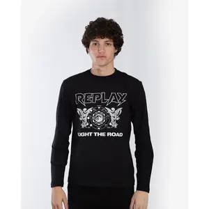 Лонгслив Replay M6788 .000.2660, черный