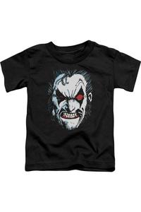 Футболка с коротким рукавом для малышей "Лига справедливости Америки" In Lo Face Gildan, черный