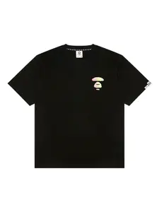 Футболка с логотипом Aape By A Bathing Ape, черный