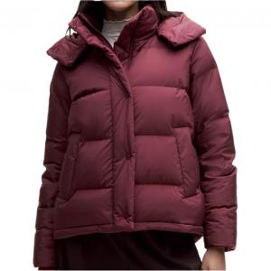 Пуховик Wunder Puff Series женский Lululemon, garnet красный/luxurious красный/garn/delx