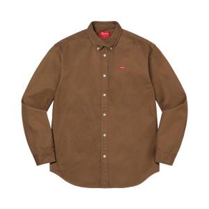 Рубашка Supreme Small Box Shirt, Brown