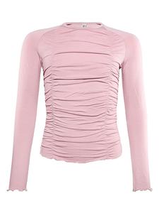 Blue Effect Футболка с длинными рукавами розового цвета