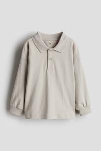 Рубашка для регби из хлопчатобумажного джерси H&M, коричневый