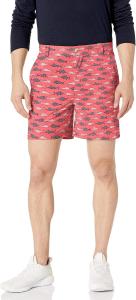 Мужские шорты Columbia Super Grander Marlin, Sunset Red Americana Fish Print