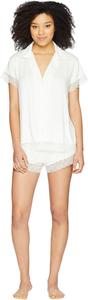 Malou - Пижама с короткими рукавами Eberjey, слоновая кость
