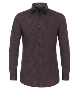 Деловая рубашка VENTI "Деловая рубашка VENTI однотонная", красный