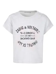 Футболка Kita Insignia Zadig & Voltaire Kids, серый