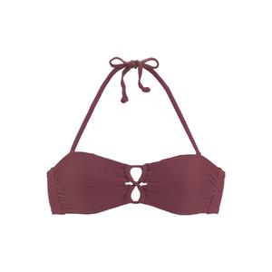 Женский топ-бандо sunseeker «Fancy» с модной декоративной шнуровкой, цвет rot