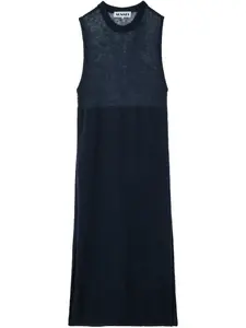 Длинный трикотажный жилет Sunnei, синий