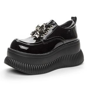 Кроссовки женские для повседневной носки средней высоты Shangjinni, черный