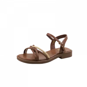 Сандалии с одним ремешком женские SAFIYA, 25 Brown