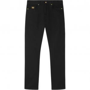 VERSACE Черные джинсы мужские