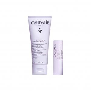 Набор для ухода Outili: крем для рук и бальзам для губ увлажняющий CAUDALIE