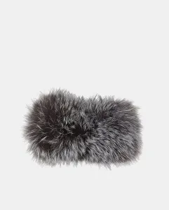 Воротник из натурального меха однотонного цвета IN.ES