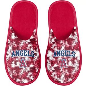 Женские тапочки с логотипом FOCO Los Angeles Angels