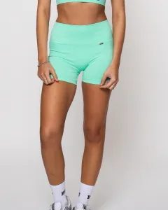 Женские спортивные шорты Push-up из переработанной ткани Believe Athletics, бирюзовый