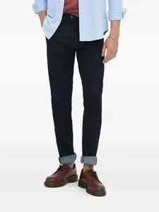 Вышитые джинсы узкие G-Star RAW, синий