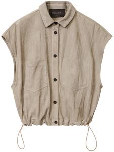 Рубашка без рукавов Fabiana Filippi, коричневый