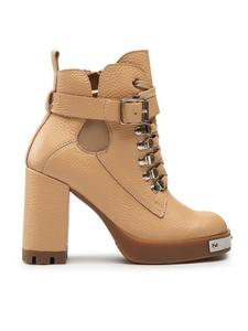 Ботильоны на блочном каблуке Rage Age, бежевый