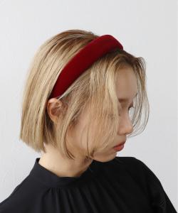 Бархатная повязка на голову Three Four Time/Velvet Cushion Headband, цвет Red