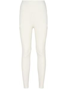 Plein Sport легинсы с завышенной талией, белый