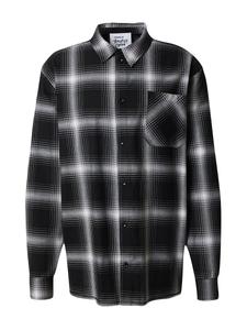 Рубашка на пуговицах стандартного кроя About You NILS, черный/белый