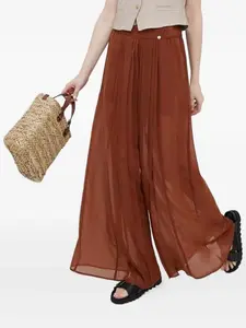 Плиссированные брюки Pennyblack, оранжевый