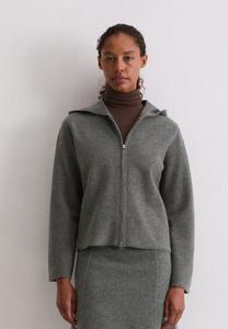 Кардиган Marc O'Polo Cardigan, Rocky Grey Melange/Dark Grey