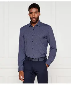 Рубашка Кенно Slim fit Hugo, синий