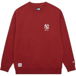 New Era Унисекс-худи красного цвета