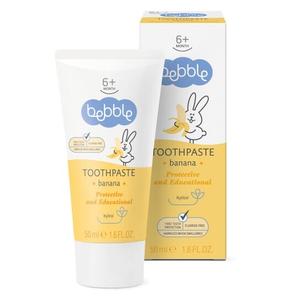 Зубная паста без фтора с банановым ксилитом, 50 мл Bebble