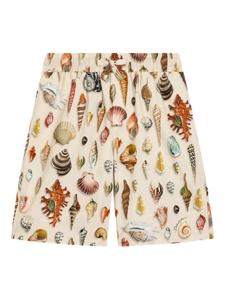 Dolce & Gabbana Kids шорты с принтом, нейтральный