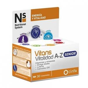 Vitans Vitality AZ Senior 30 таблеток