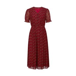 Платье Deep Breath с сеткой на талии, синий